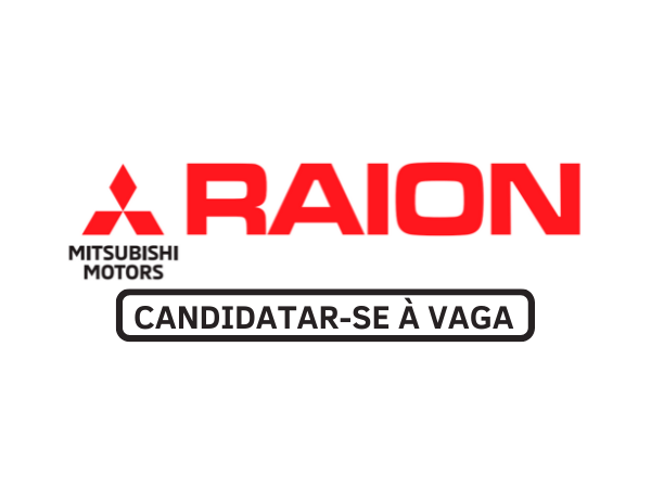 Raion Mitsubishi abre vaga para Jovem Aprendiz na Barra da Tijuca - RJ