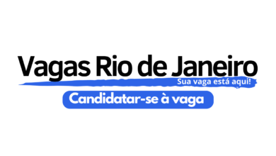 Vagas Rio de Janeiro