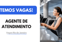 Vaga para Agente de atendimento