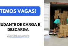 Vaga Ajudante de Carga e Descarga