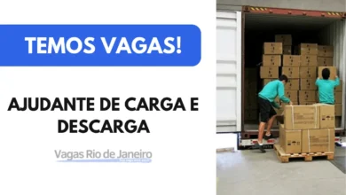 Vaga Ajudante de Carga e Descarga