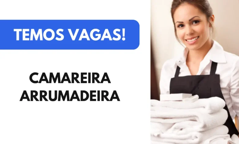 Vaga: Camareira