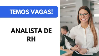 Vaga para Analista de RH