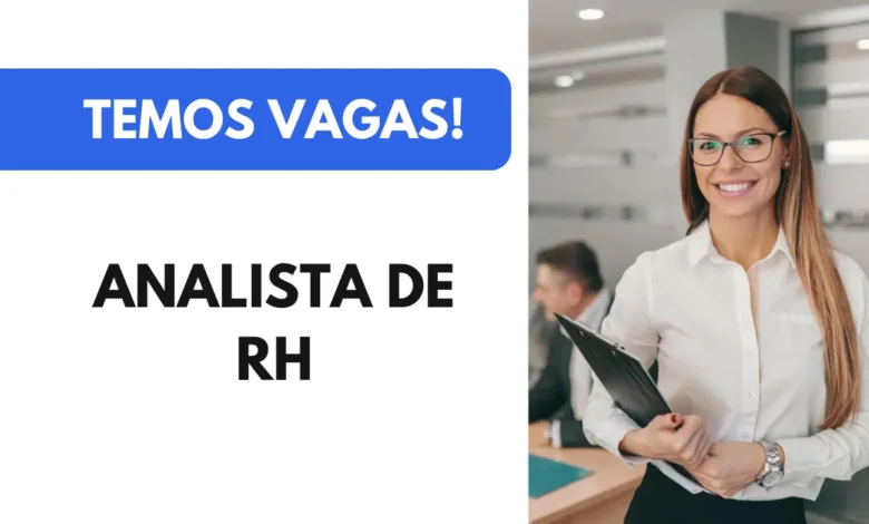 Vaga para Analista de RH