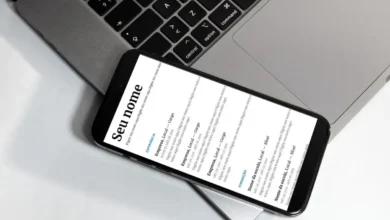 Como fazer um currículo pelo celular