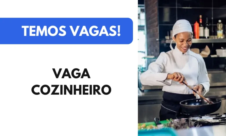 Vaga Cozinheiro