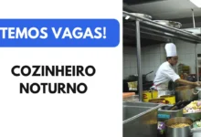 Vaga para Cozinheiro