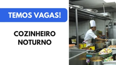 Vaga para Cozinheiro