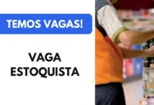 Vaga para Estoquista