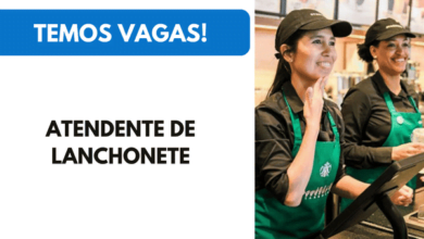 Vaga Atendente de Lanchonete