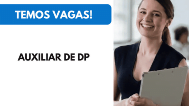 Vaga Auxiliar de DP