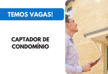 Vaga para Captador de condomínio