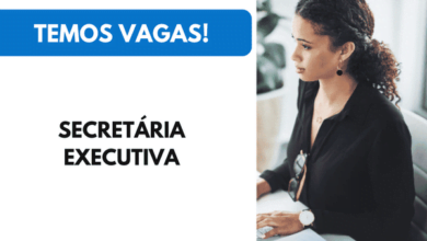 Vaga Secretária Executiva