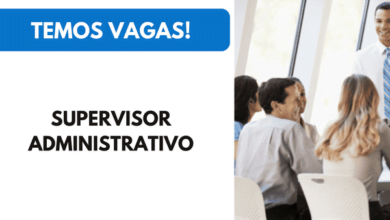 Vaga Supervisor Administrativo