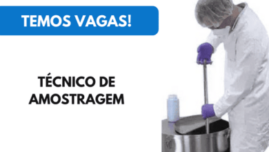 Vaga para Técnico de Amostragem