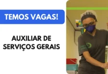 Auxiliar de Serviços Gerais - Recreio dos Bandeirantes 5 Vaga: Auxiliar de Serviços Gerais