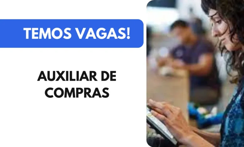 Auxiliar de Compras vagas de emprego