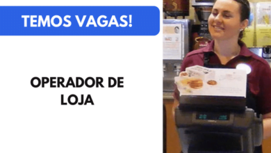 Vaga Operador de Loja