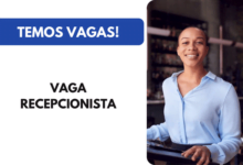 Vaga Recepcionista