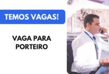 Vaga para Porteiro no RJ