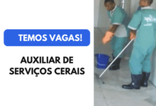 Imagem de Auxiliar de Serviços Gerais