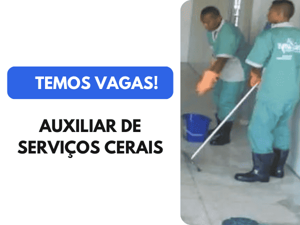 Imagem de Auxiliar de Serviços Gerais