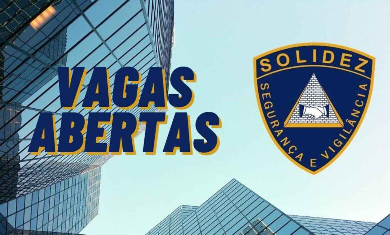 Imagem da empresa Grupo Solidez Segurança e Vigilância Ltda, a mesma está com vagas de emprego abertas no Rio de Janeiro