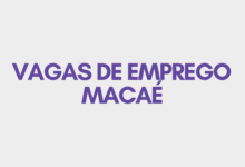 Vagas de emprego Macaé