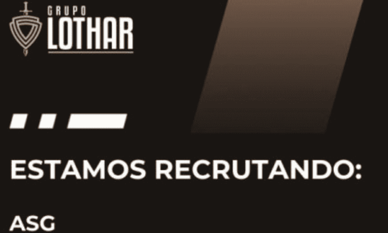 Auxiliar de Serviços Gerais - Zona Oeste do Rio 1 Grupo Lothar