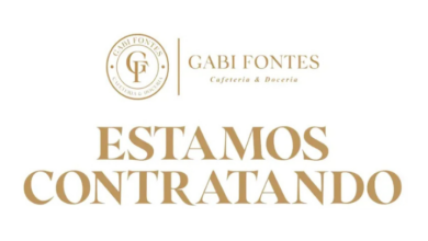 Vagas de emprego na Cafeteria Gabi Fontes