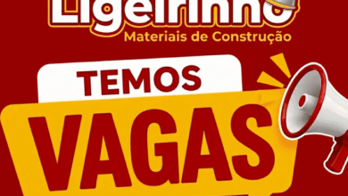 Vagas de emprego na loja Ligeirinho Materiais de Construção