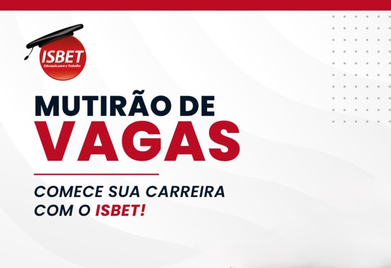 ISBET - Mutirão de Vagas