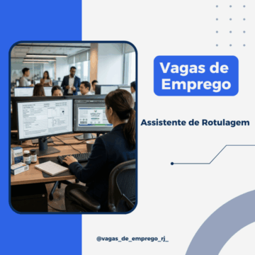 Assistente de Rotulagem - Barra da Tijuca/RJ 2 Vagas Rio de Janeiro