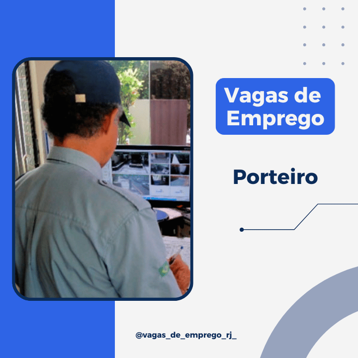 Vaga para Porteiro