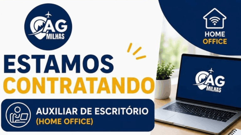 AG Milhas abre vagas de emprego