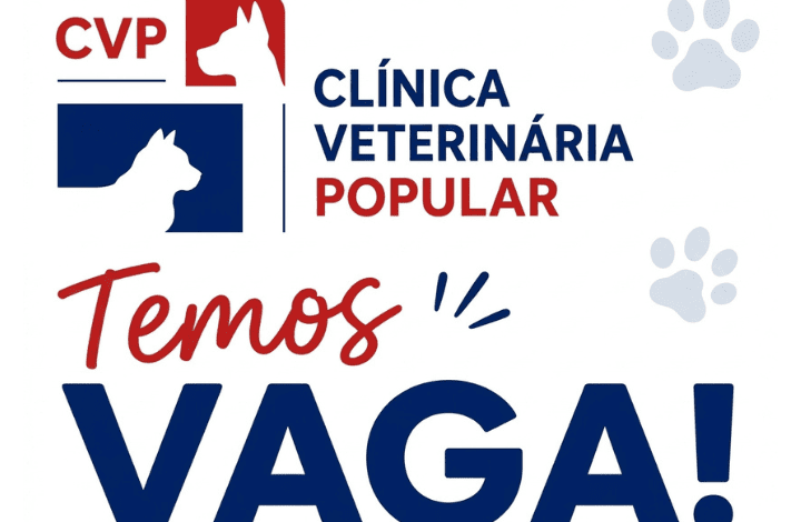Auxiliar de Serviços Gerais - Clínica Veterinária Popular - Tijuca RJ 1 Vagas de emprego na Clínica Veterinária Popular