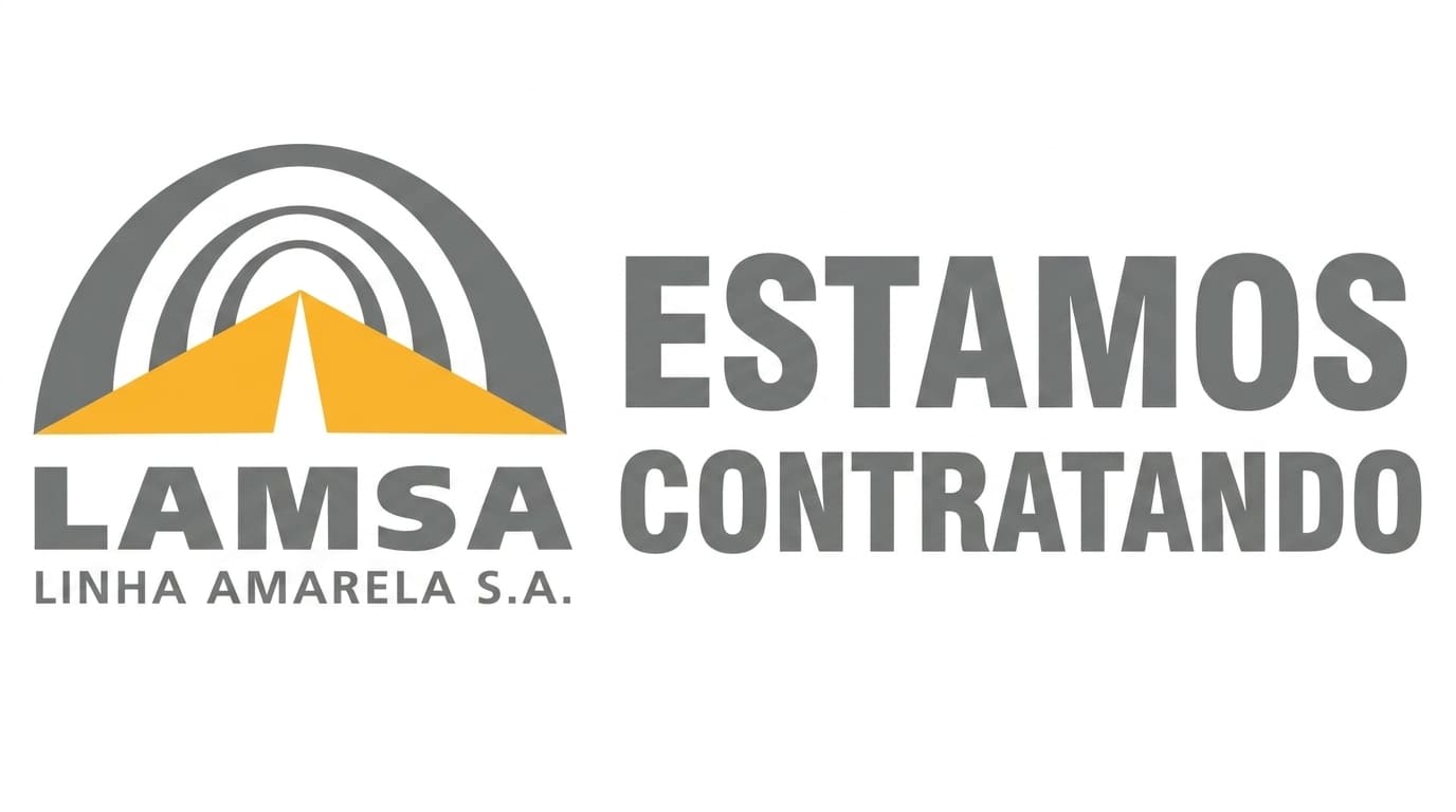 Quer trabalhar na Lamsa? Empresa abre 20 vagas em diferentes áreas com salários de até R$ 2.811 1 Vagas de emprego na A Lamsa Linha Amarela S.A