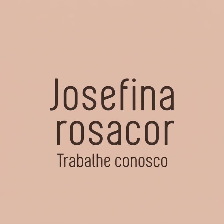 Josefina Rosacor Trabalhe conosco