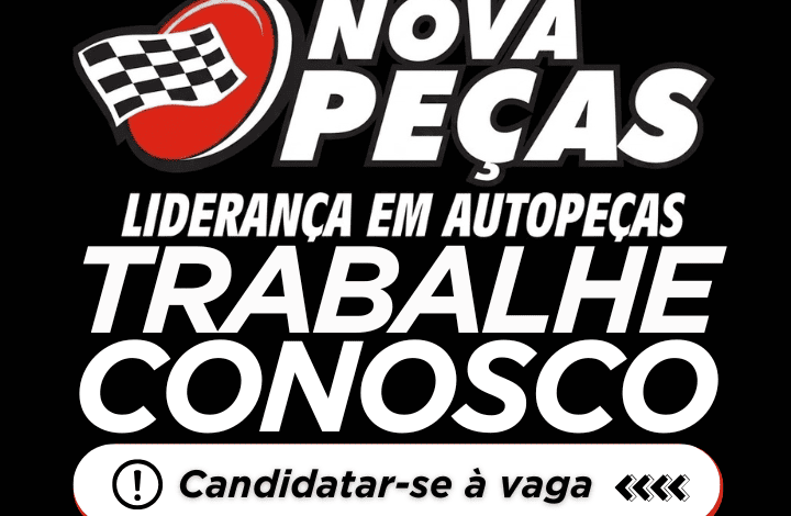 Nova Peças liderança em autopeças trabalhe conosco