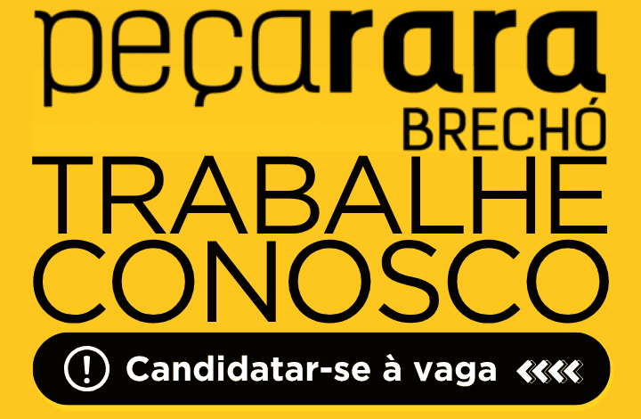 Peça Rara Brechó trabalhe conosco