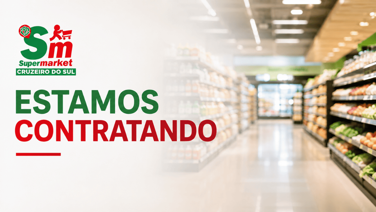 Supermarket Cruzeiro do Sul anuncia novas contratações